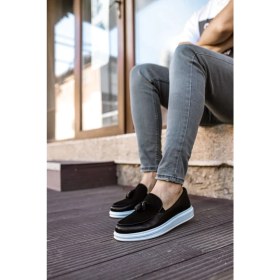 Resim Chekich CH002 - Cbt Loafer Pelle Erkek Ayakkabı Sıyah 
