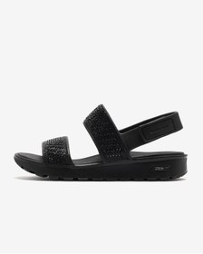 Resim Skechers Arch Fıt Footsteps - Enchant Kadın Siyah Sandalet 111531 Bbk Siyah 