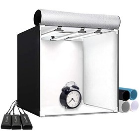 Resim GDX Pro II 3 LED Işıklı Ürün Çekim Çadırı 40X40 CM 