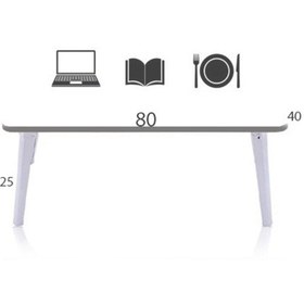 Resim Lando Çok Amaçlı Laptop Ve Tablet Sehpası - Atlantik Çam 80x40x27 Atlantik Çam 