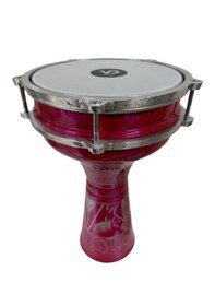 Resim Vatan Darbuka 5 Numara Kırmızı Erzincan İşlemeli 