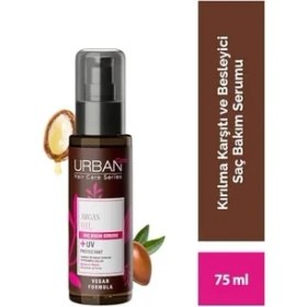 Resim Mena Rise Urban Care Argan Yağı & Keratin Kolay Kırılan Saçlara Özel Saç Bakım Serumu 75 Ml- Vegan 