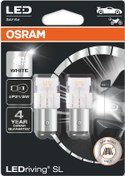 Resim Osram Çift Duy P21/5w 1016 Led Ampul Beyaz Işık 7528dwp-02b 2ad 