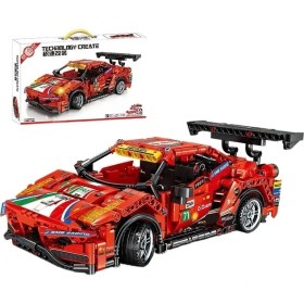 Resim Oajfeu Yarış LEGO Küçük Parçacık Montaj Yapı Taşları (Yurt Dışından) 