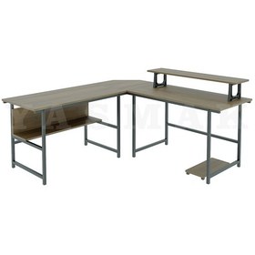 Resim Ceviz L Masa, Oyun Masası L-tipi Bilgisayar Masası 200-c 