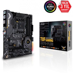 Resim ASUS TUF GAMING X570-PLUS (Wi-Fi) AMD X570 AM4 DP HDMI 2 X M.2 USB 3.2 AURA RGB ATX Anakart 