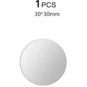 Resim GongtuShop 1 Adet Gümüş 30X30 Tarzı Etiket Metal Plaka Disk Demir Levha Mıknatıs Cep Telefonu Tutucu Için Manyetik Araç Telefonu Standı Sahipleri Için (Yurt Dışından) 
