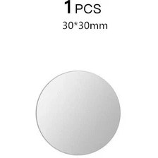 Resim GongtuShop 1 Adet Gümüş 30X30 Tarzı Etiket Metal Plaka Disk Demir Levha Mıknatıs Cep Telefonu Tutucu Için Manyetik Araç Telefonu Standı Sahipleri Için (Yurt Dışından) 