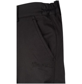 Resim 2as Alawı Erkek Softshell Pantolon Siyah Siyah 