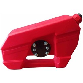 Resim Atv Çantası Montajlı Benzin Deposu 5 Litre 