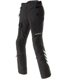 Resim Clover Adv Korumalı Kadın Motosiklet Pantolonu Siyah 