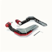Resim Tongdashop Kırmızı Evrensel Motosiklet Koruma Rüzgar Savar Aerodinamik El Koruma 