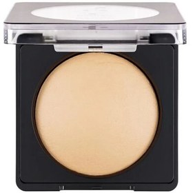 Resim Yüksek Pigmentli & Doğal Işıltılı Fırınlanmış Kompakt Pudra - 020 Soft Beige 