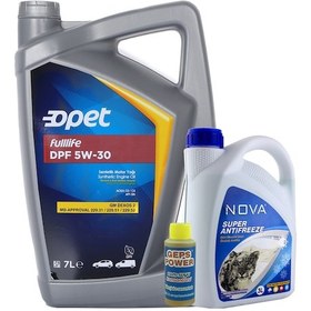 Resim Opet Fulllife Dpf 5W-30 Sentetik Motor Yağı 7 L + Antifriz 3 L 