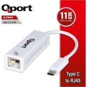 Resim Qport Q-Tr45 Type-C To Rj45 Gigabit Network Dönüştürücü 