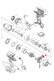 Resim Nesta Makita Dtw253rfe Kömür Cb-448 Kodu 196855-0 