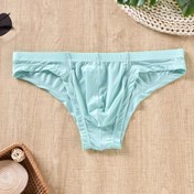 Resim 1 adet Erkek İç Çamaşırı, Seksi Düşük Bel Nefes Alabilen Torpido Külot, Serin Yumuşak Rahat Cilt dostu İç Çamaşırı Erkekler İçin 