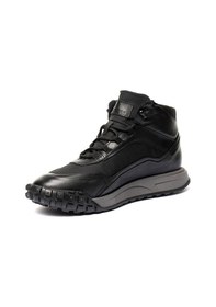 Resim Greyder 00490 Siyah Hakiki Deri Sneaker Erkek Bot 