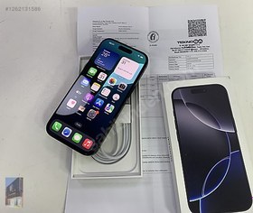 Resim Apple iPhone 16 Pro İkinci El TR | 128 GB | Siyah 