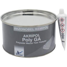 Resim AKZO NOBEL Akripol Poly Ga Polyester Macun 1,8 Kg 