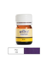 Resim Artdeco Kumaş Boyası 25Ml Mor 108 