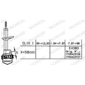 Resim MONROE G7485 Amortisor On ( Renault : Clio 97-- ) 7700423727 (WM824455) 