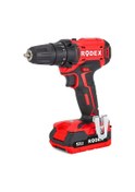 Resim Rodex RDX3365 Şarjlı Akülü Matkap 18 V Tek Akülü Vidalama 