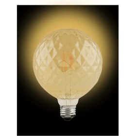 Resim Ack 4W E27 2200K Sarı G125 LED Rustik Ampul AB58-00420 