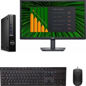 Resim Optiplex 7010MFF i3-13100T 32 GB 2 TBSSD Monitör Ubuntu N003O7010MFFEMEA_VP_MTR_E2423HN BT11 