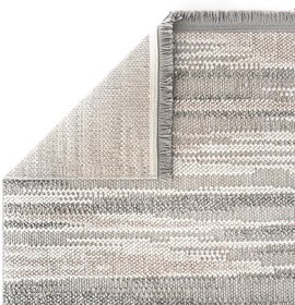 Resim Cool Halı Mikasa MKS 01 Gri Beyaz Yumuşak Dokulu Halı Kilim Salon Koridor Kesme Halı Dokuma Makine Halısı 