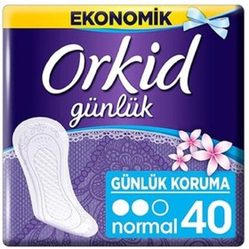 Resim Orkid Günlük Koruma Fresh Normal Hijyenik Kadın Pedi 40'lı 