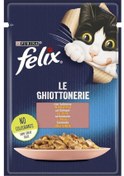 Resim Purina Felix Somon Balıklı Konserve Yetişkin Kedi Maması 85 G 