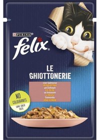 Resim Purina Felix Somon Balıklı Konserve Yetişkin Kedi Maması 85 G 