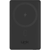 Resim Linktech Wp15 Premium 5000 Mah 15w Kablosuz Şarj Powerbank 