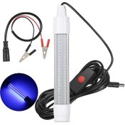 Resim 144 Led Su Altı Balık Işığı Su Altı Balık Bulucu Lamba Gece Balık Avlama Çekim Bait Işığı Balık Çekme Işığı 