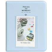 Resim Fujifilm Instax Mini Film Uyumlu 64'lü Mavi PVC Albüm 