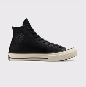 Resim Converse Chuck 70 Unisex Siyah Deri Sneaker 