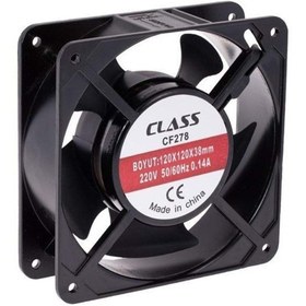 Resim Genel Markalar Cf-278 120x120x38 Ac 220 Volt 2 Pin 50/60 Hz 0.14a Fan 