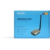 Resim alfa network Awus036ACHM 802.11AC Kablosuz Usb Adaptör (Resmi İthalatçıdan) 