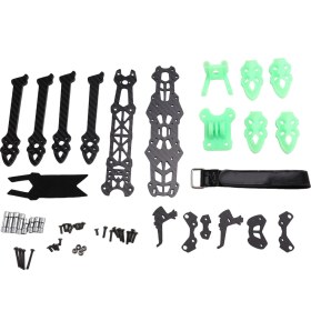 Resim Collectibles Mark4-Hd Mark 4 Hd 5 Inç 240 mm Fpv Çerçeve Kiti Karbon Fiber W/ 5 mm Kol O3 Fpv Yarış Drone Quadcopter Freestyle Için (Yurt Dışından) 