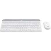 Resim logitech ONTECH - Mk470 Q Tr Ince Kablosuz Klavye Mouse Set Beyaz 920-009436 