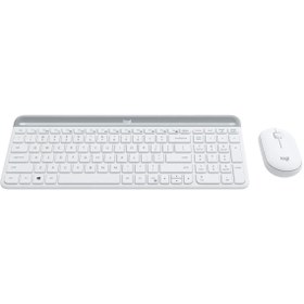 Resim logitech ONTECH - Mk470 Q Tr Ince Kablosuz Klavye Mouse Set Beyaz 920-009436 