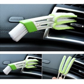 Resim Araç İçi Temizleme Fırçası Mini Tip Saplı Trim Temizleyici 