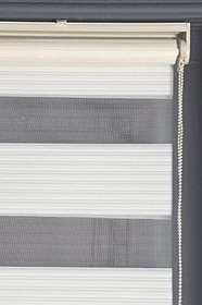 Resim Clariss PLİSELİ BEYAZ ZEBRA STOR PERDE - 80 x 200 