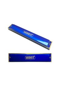 Resim Midex Hn-24bl Mavi 24 Delikli Mızıka 