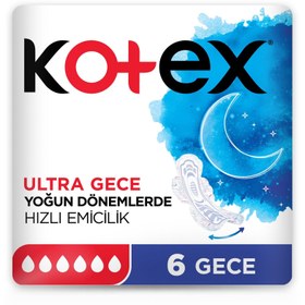 Resim Kotex Ultra Gece 6'lı 