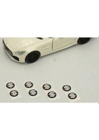 Resim Suzuki Logo Jant Torpido Direksiyon 9Mm Damla Sticker Logo Seti 