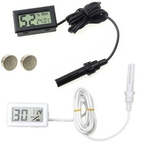 Resim Kuluçka Makinası İçin Problu Termometre Sıcaklık, Nem Ölçer 1Adet 