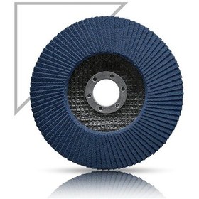 Resim Karbosan Flap Disk Çelik Ve İnox Zımpara Zr 115x22.23/80 Kum Sd-k 