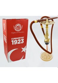 Resim Mr.Eds E54 Cumhuriyet 1923 Gold Nargile Takımı 